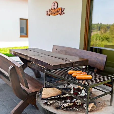 Malinowe Wzgorze 90 M2 Z Sauna I Balia 펜션